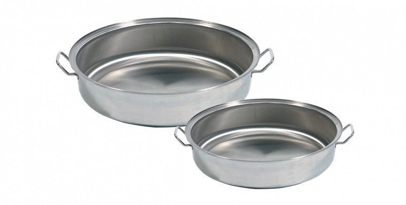 Kayalar Kızartma Tavası Çift Saplı Kapaksız - 45x12