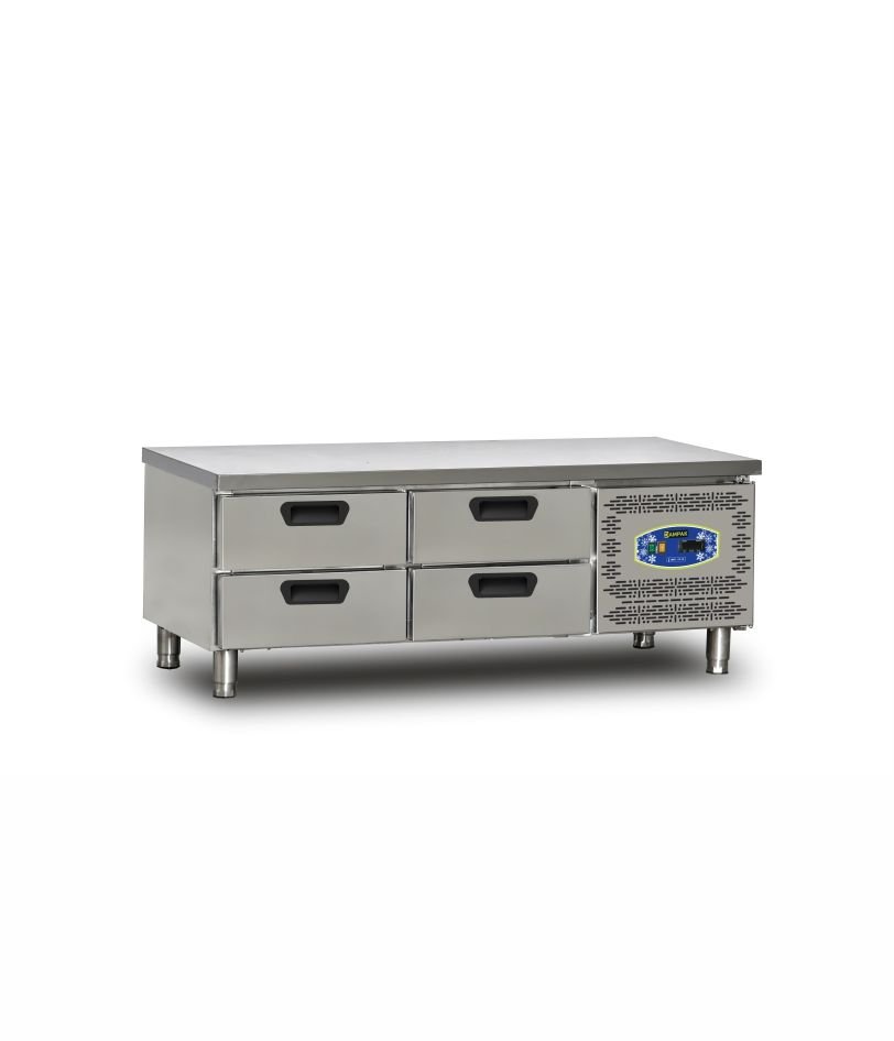 Dampak 22CBF0S-60.4C Cihaz Altı 4 Çekmeceli Buzdolabı 139 lt 150x60x60 cm