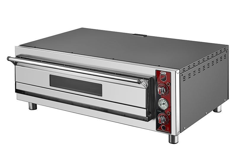 Silverinox 25cm x 4 Pizza Kapasiteli Tek Katlı Pizza Fırını Elektrikli PF-52