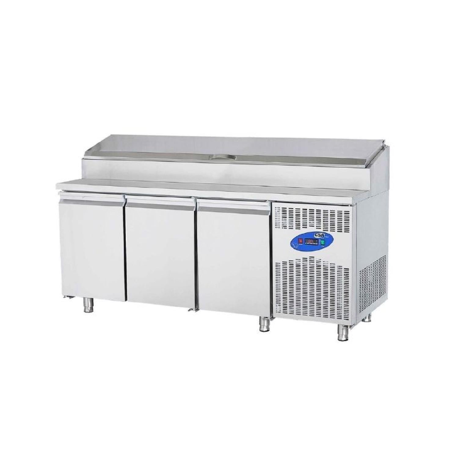 CSA 3 Kapılı Make Up Buzdolabı 430 Kalite 188x70x109 Cm CS.TEZ.3.700 Make Up