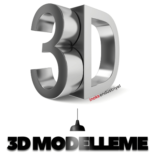 3D modelleme ile Endüstriyel Mutfak Projesi 